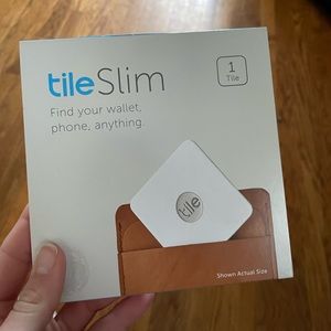 Slim tile never used